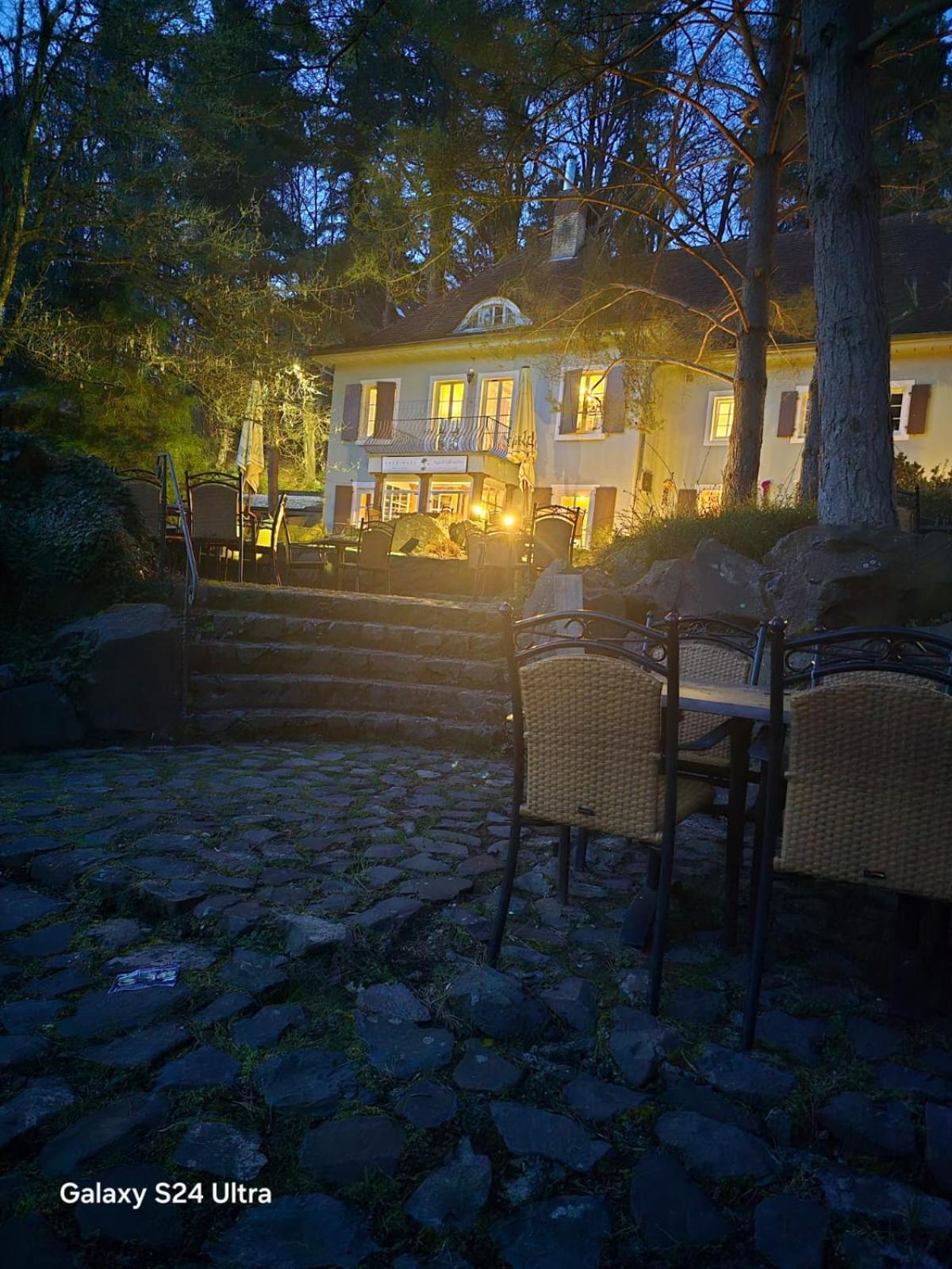 Hotel Und Restaurant Halbinsel Blieskastel Bagian luar foto